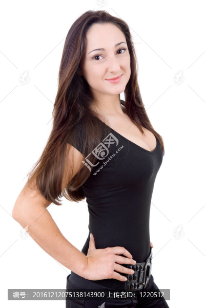 年輕的女人