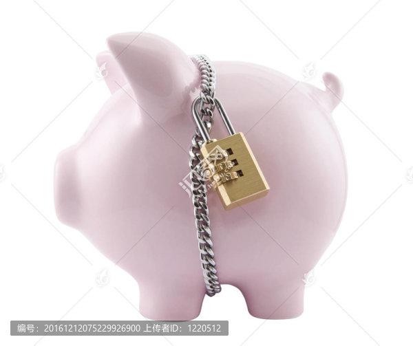 小豬銀行擔(dān)保的掛鎖