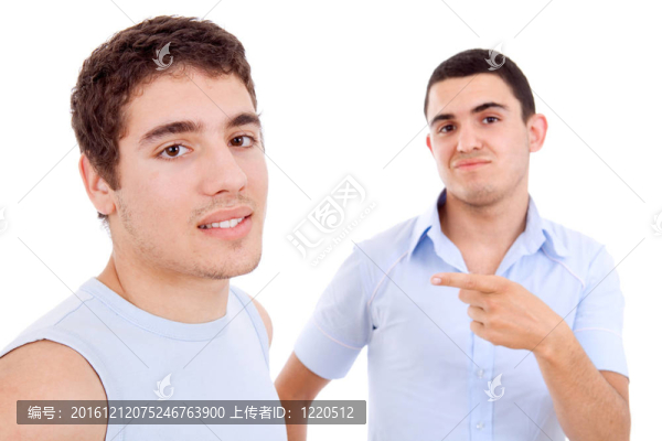 年輕的男人