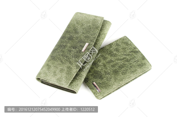現(xiàn)代綠色女性錢包