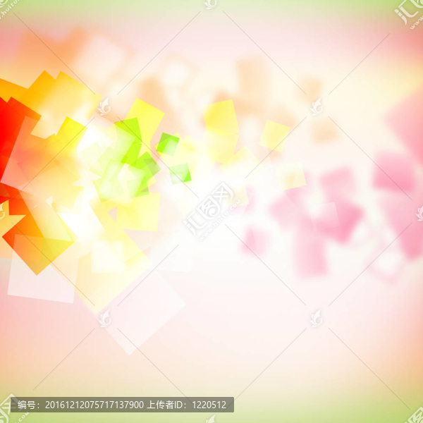 彩色抽象插畫背景