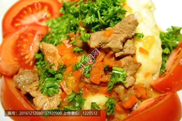 肉和蔬菜