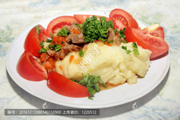肉和蔬菜