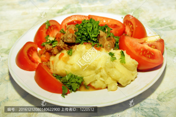 肉和蔬菜