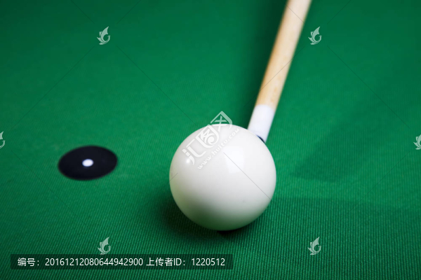 臺(tái)球桌和球