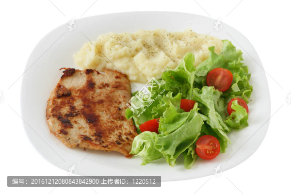 土豆泥煎火雞