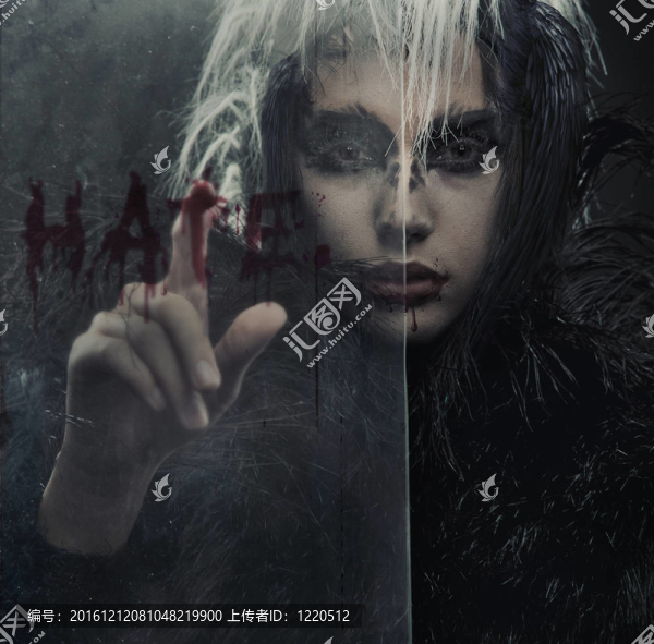 烏鴉女人肖像
