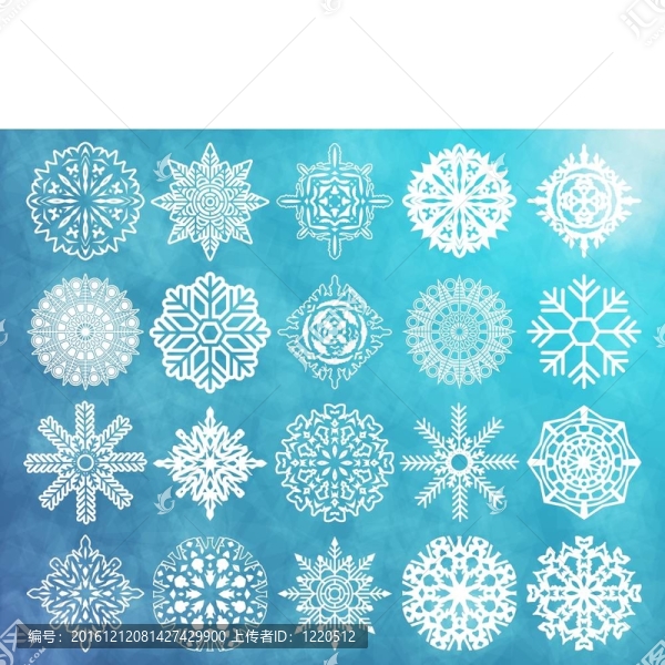 套的雪花