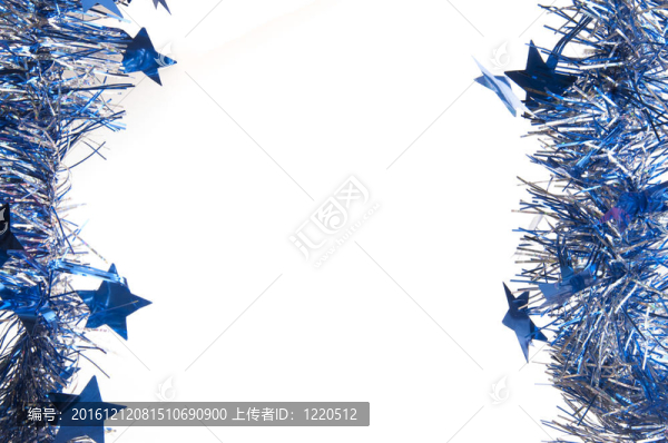 藍色花環(huán)的星星