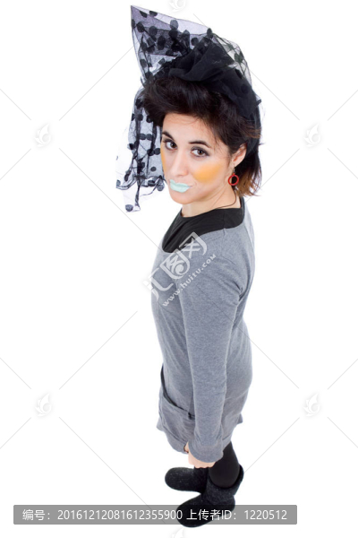 女人全身