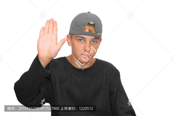 停止的手勢