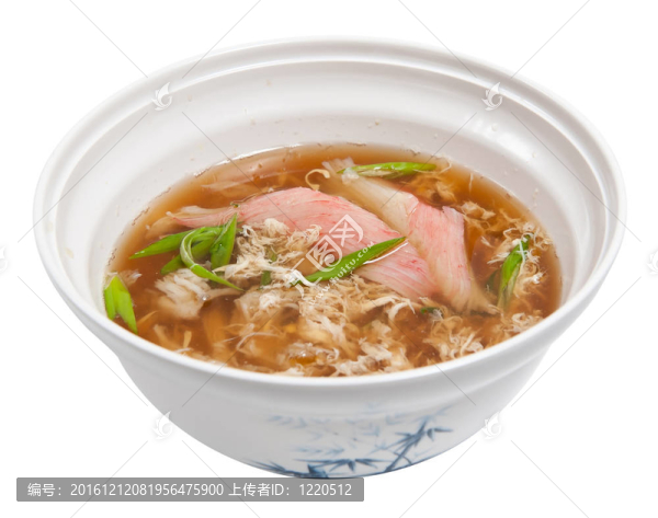 日式蟹肉蛋湯