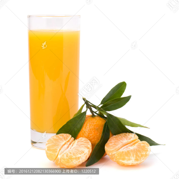 橘子、果汁杯