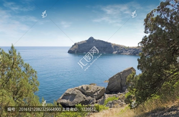 海洋景觀與巖石