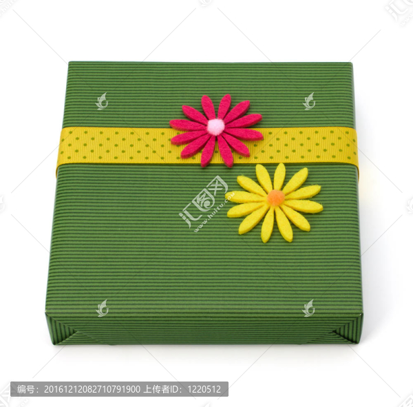 帶花裝飾的春季禮品