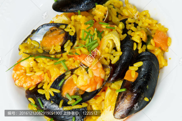 魚西班牙海鮮飯