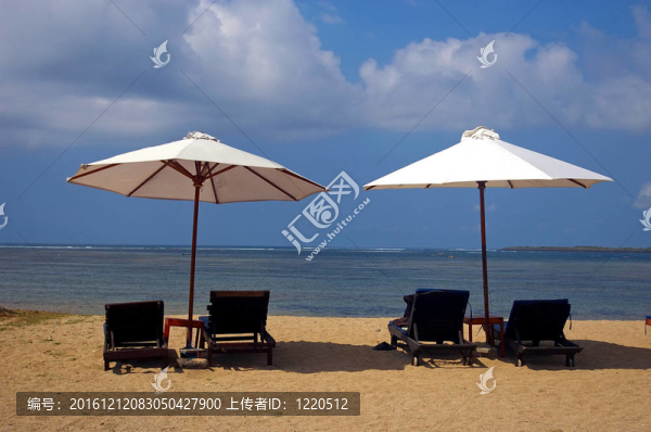 海灘上的淡季