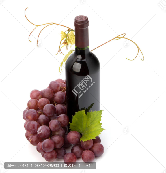 一瓶紅葡萄酒