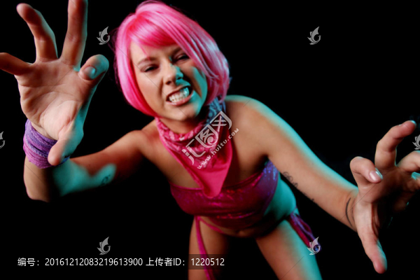 性感的年輕女人