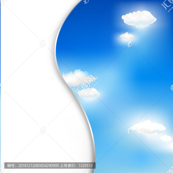 云與天空的背景