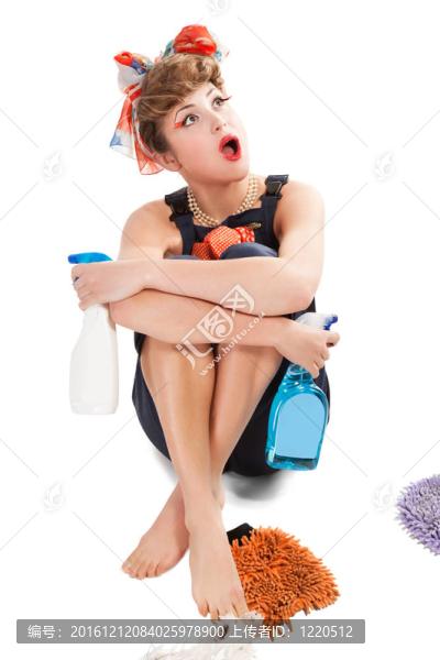 引腳的女孩；邦德的家庭主婦