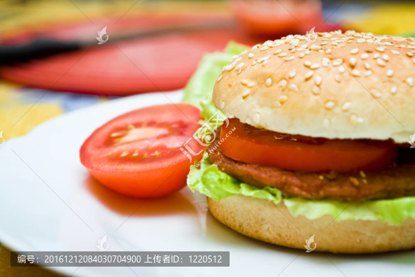 自制健康hamurger