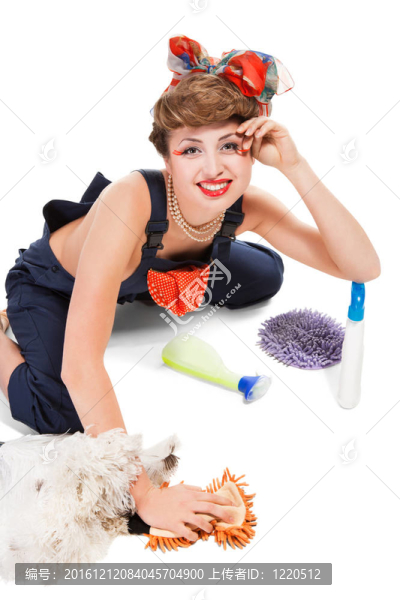 引腳的女孩；邦德的家庭主婦