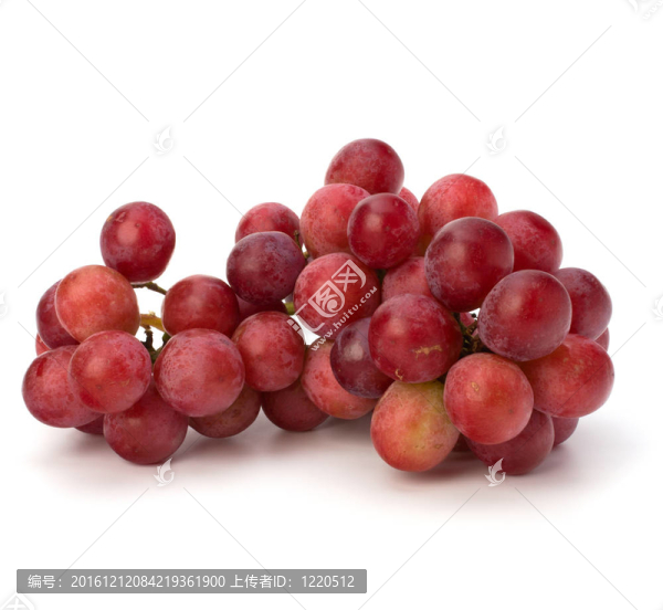 完美一串紅葡萄