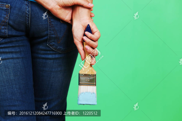 墻上的女人