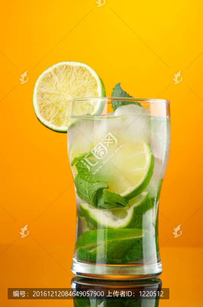 mojito雞尾酒。