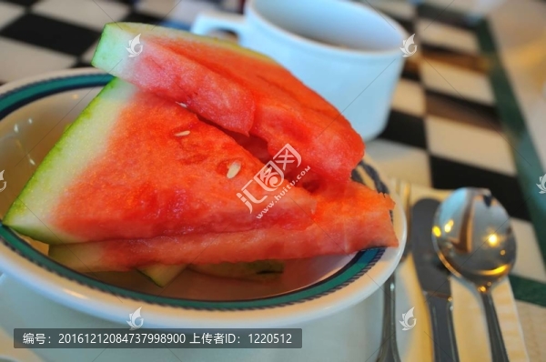 健康的西瓜甜點