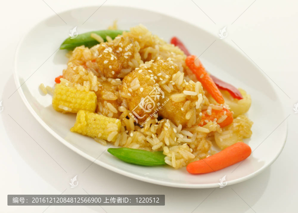 芝麻陳皮雞