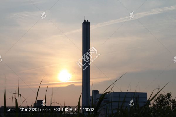 日落的景色