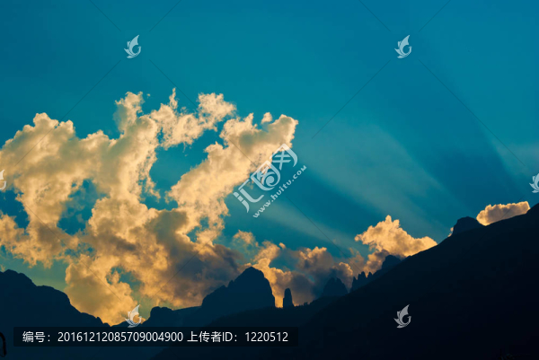 射線山