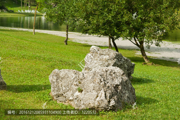 公園和巖石