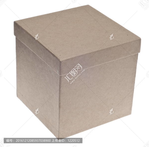 封閉牛皮紙回收禮品盒