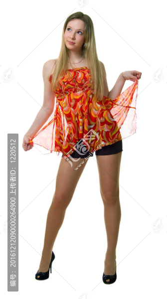 舞蹈的美少女
