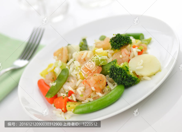 糖醋蝦飯