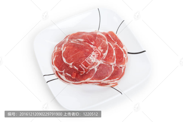 火鍋羊肉片