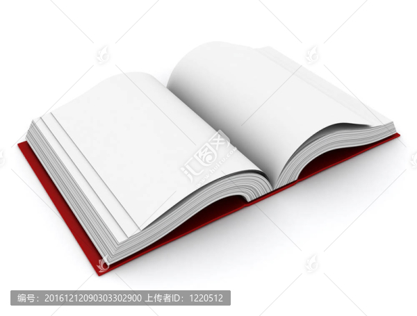 打開的書