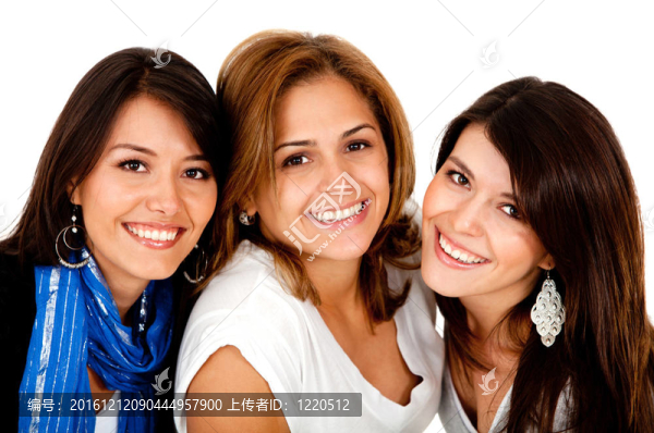 一群女孩