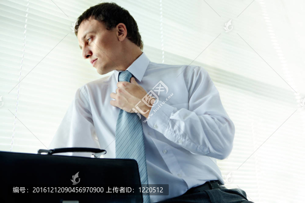 商人在辦公室