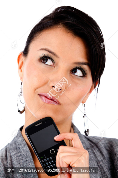 體貼的女商人