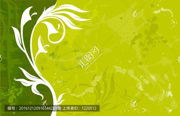 背景與抽象的花