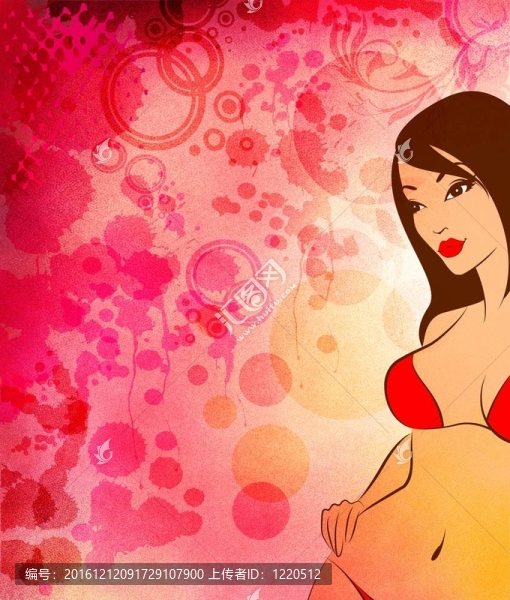 性感美女剪影