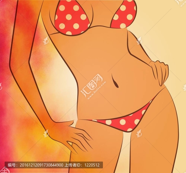 性感美女剪影
