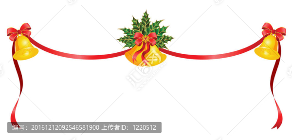 絲帶的圣誕花