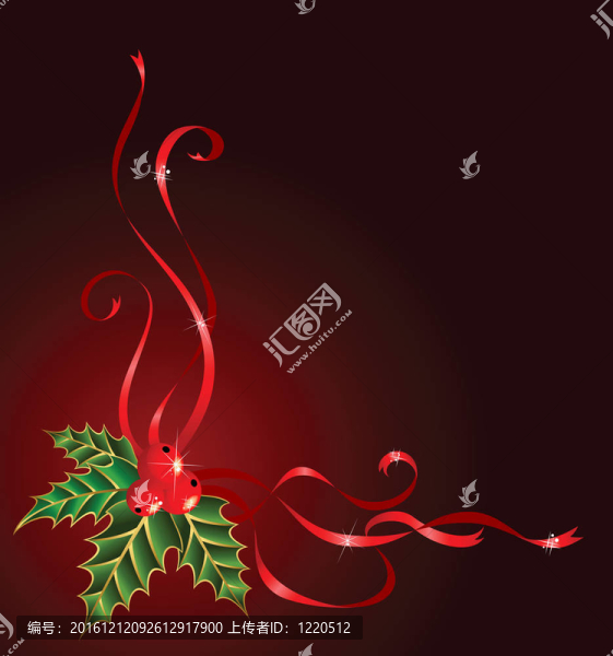 圣誕彩帶裝飾