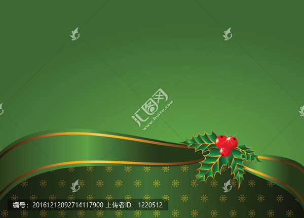 帶鈴的圣誕背景