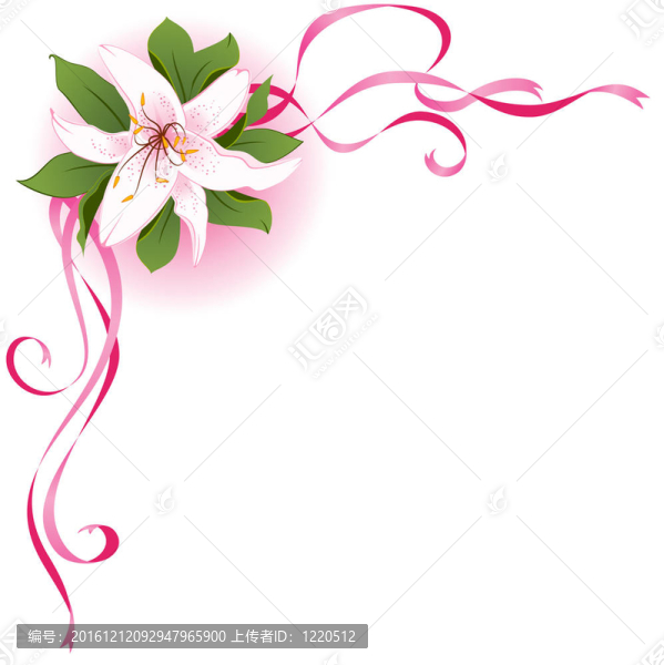 背景與美麗的花朵